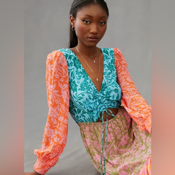 FARM Rio Multicolor Maxi Dress - Picture 3 of 6